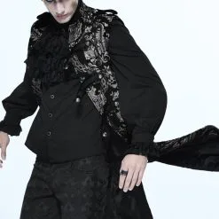 Longue Veste Gothique Victorienne DEVIL FASHION -Vêtements Gothiques ct074025 900