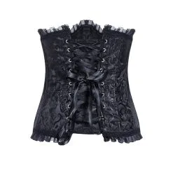 DARK IN LOVE Serre-taille Gothique Noir -Vêtements Gothiques cw024 992 900