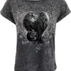 T-shirt Gothique SPIRAL 'Raven Heart' 1 T-shirt Gothique SPIRAL 'Raven Heart' -Vêtements Gothiques d085f769 900