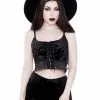 Top KILLSTAR 'dark Dahlia' -Vêtements Gothiques dark dahlia vest top 4 1 900