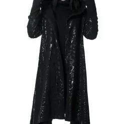 Longue Veste KILLSTAR 'demon Hooded' -Vêtements Gothiques demon hoodcardigan b x1600 900