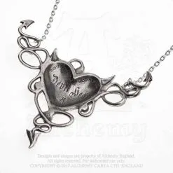 Collier ALCHEMY GOTHIC 'devil Heart' -Vêtements Gothiques devil heart genereux2 900