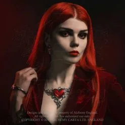 Collier ALCHEMY GOTHIC 'devil Heart' -Vêtements Gothiques devil heart genereux3 900