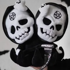 Peluche KILLSTAR 'Grim Reaper Double Death' 7 Peluche KILLSTAR 'Grim Reaper Double Death' -Vêtements Gothiques double dead kreepture b x1600 900