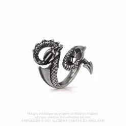 Bague ALCHEMY GOTHIC 'dragon Lure' -Vêtements Gothiques dragons lure1 900