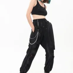 Pantalon Cargo DEVIL FASHION 'Urban Dark' -Vêtements Gothiques dsc00076 900