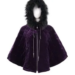 Cape Violette DEVIL FASHION 'Saba' -Vêtements Gothiques dsc00683 900