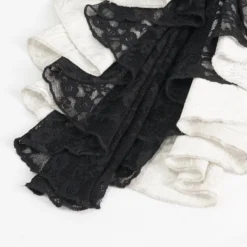 Jabot De Chemise Blanc DEVIL FASHION -Vêtements Gothiques dsc01193 900