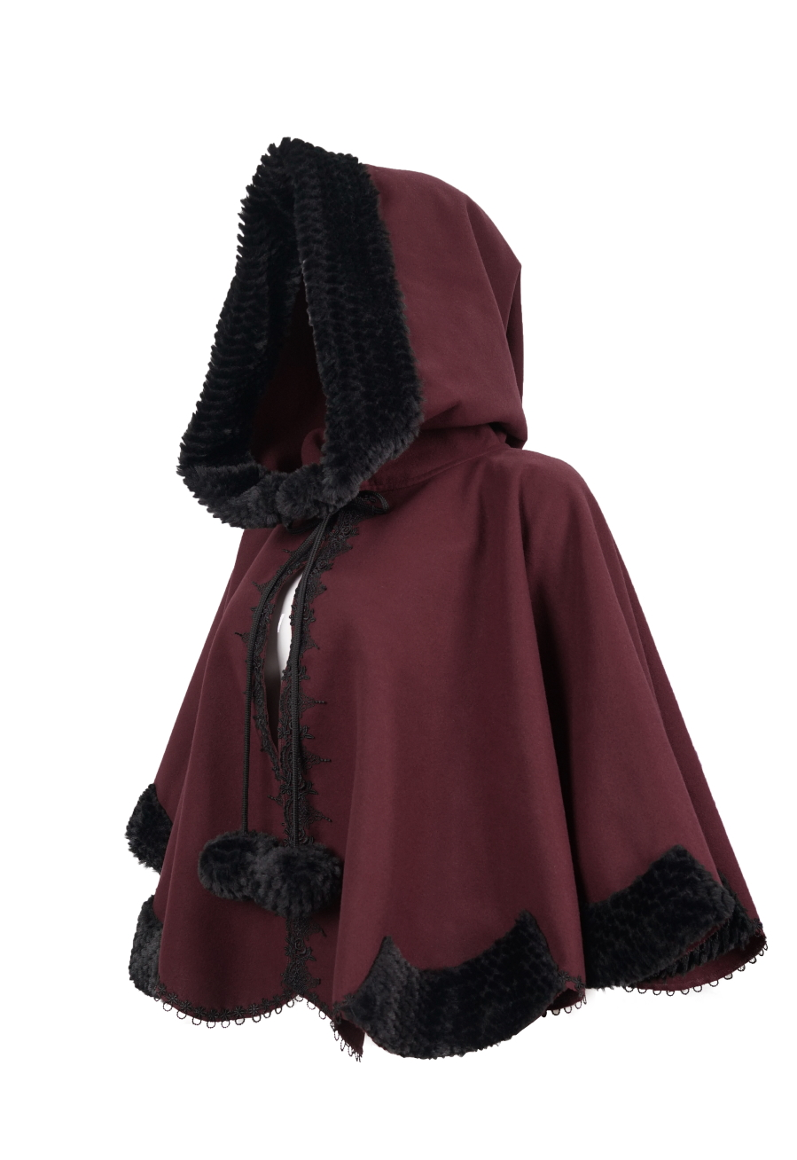 Cape Lolita DEVIL FASHION 'Heidi Red' 4 Cape Lolita DEVIL FASHION 'Heidi Red' – Image 2