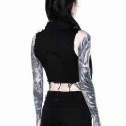 Veste Femme KILLSTAR 'come Undone' 7 Veste Femme KILLSTAR 'come Undone' -Vêtements Gothiques dust storm cropped hoodie kopija 1 1 900