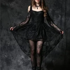 Robe Gothique Noire DARK IN LOVE