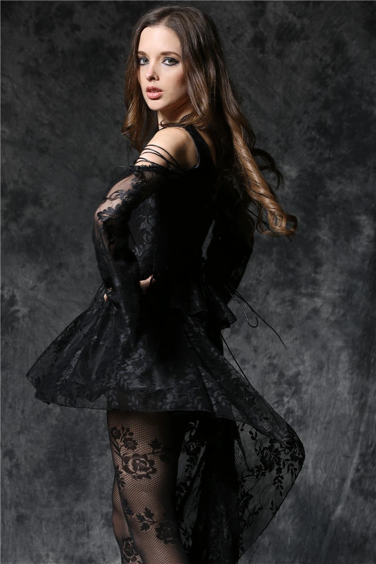 Robe Gothique Noire DARK IN LOVE 8 Robe Gothique Noire DARK IN LOVE – Image 6