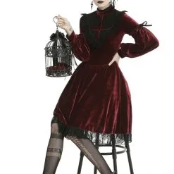 Robe DARK IN LOVE 'hermangild' -Vêtements Gothiques dw448 101 900