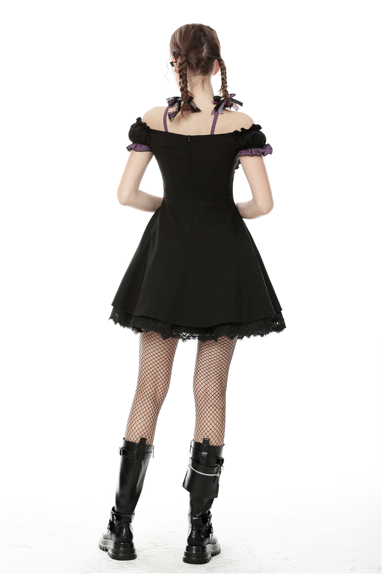 DARK IN LOVE Robe Gothique Lolita 'harajuku' 8 DARK IN LOVE Robe Gothique Lolita 'harajuku' – Image 6