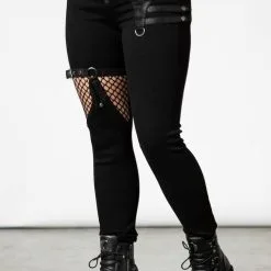 Pantalon KILLSTAR 'End Of Time' -Vêtements Gothiques end of time jeans b x1600 900
