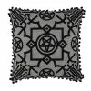 Housse De Coussin RESTYLE 'blair Gray' -Vêtements Gothiques eng pl blair gray cushion knitted gothic pillow 2199 1 900