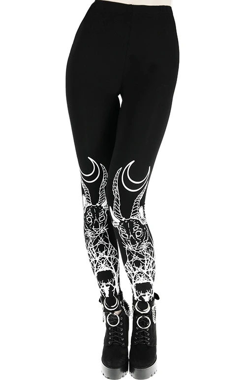 Leggings Noir RESTYLE 'domonic Cat' 3 Leggings Noir RESTYLE 'domonic Cat'