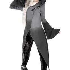 Cardigan RESTYLE 'dark Gradient' -Vêtements Gothiques eng pl gray long gradient hoodie 2184 8 900