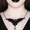 Collier KILLSTAR 'Evil Intentions' -Vêtements Gothiques evil intentions necklace black b x1600 900