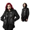 Veste Unisexe KILLSTAR 2 En 1 'Faustus' 2 Veste Unisexe KILLSTAR 2 En 1 'Faustus' -Vêtements Gothiques fautus 900