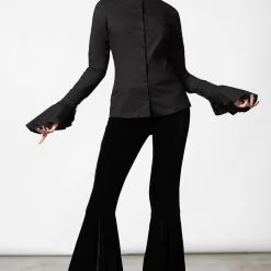 Chemise KILLSTAR 'Feronia' -Vêtements Gothiques feronia buttonup shirt w d x1600 900