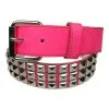 DISCOBOLE Ceinture Cloutée Rose -Vêtements Gothiques g0043b 900