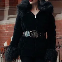 Veste KILLSTAR 'gates Of Hell' 8 Veste KILLSTAR 'gates Of Hell' -Vêtements Gothiques gates of hell coat x1600 900