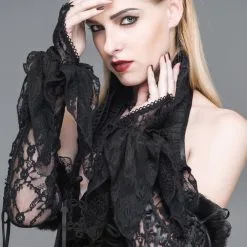 DEVIL FASHION Longues Mitaines Gothiques -Vêtements Gothiques ge009 5 1000