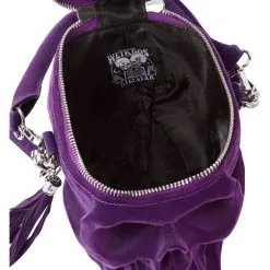 Sac Violet KILLSTAR 'grave Digger' -Vêtements Gothiques gravedigger velvet handbag plum h 7d2529fd d203 4d11 b777 4c5a70d1afc4 x1600 900