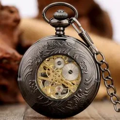 DISCOBOLE Montre à Gousset Steampunk édition Noire -Vêtements Gothiques h02fb8c204a754018a1023778831bec2cx 900
