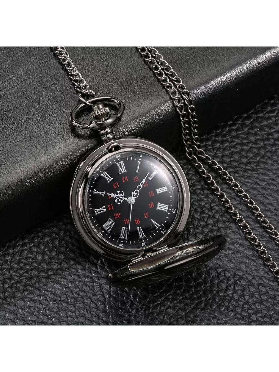 DISCOBOLE Montre Baroque à Gousset Black Edition 4 DISCOBOLE Montre Baroque à Gousset Black Edition – Image 2