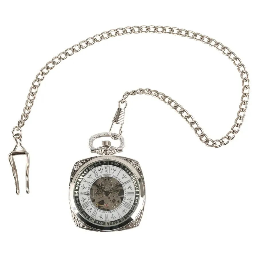 DISCOBOLE Montre à Gousset Rétro Chromée 7 DISCOBOLE Montre à Gousset Rétro Chromée – Image 5