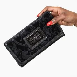 Grand Portefeuille KILLSTAR 'Hades' -Vêtements Gothiques hades empress wallet w b x1600 900