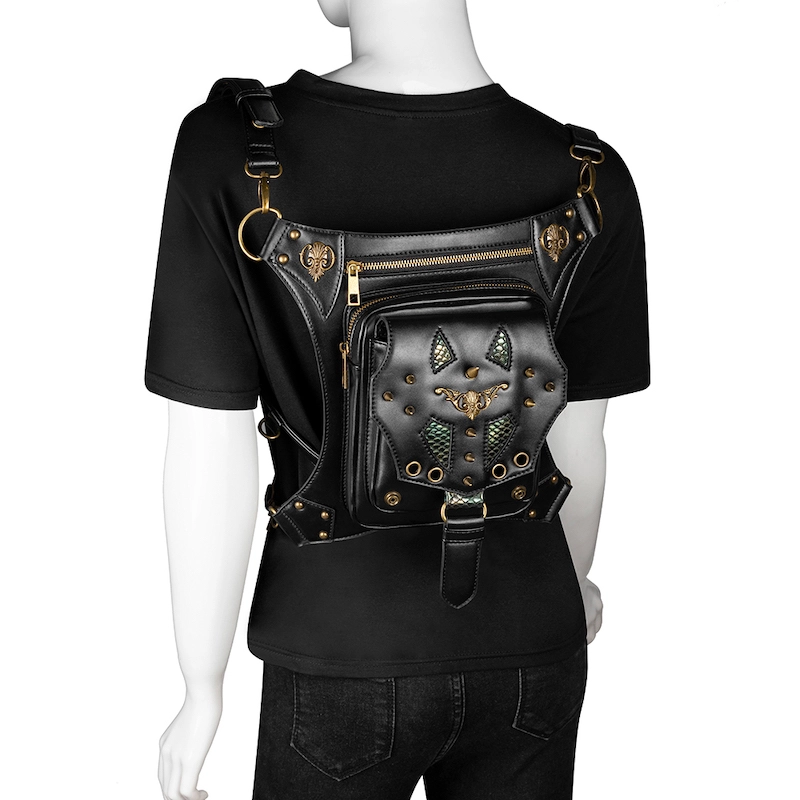 DISCOBOLE Sacoche Multi-positions En Simili Cuir 7 DISCOBOLE Sacoche Multi-positions En Simili Cuir – Image 5