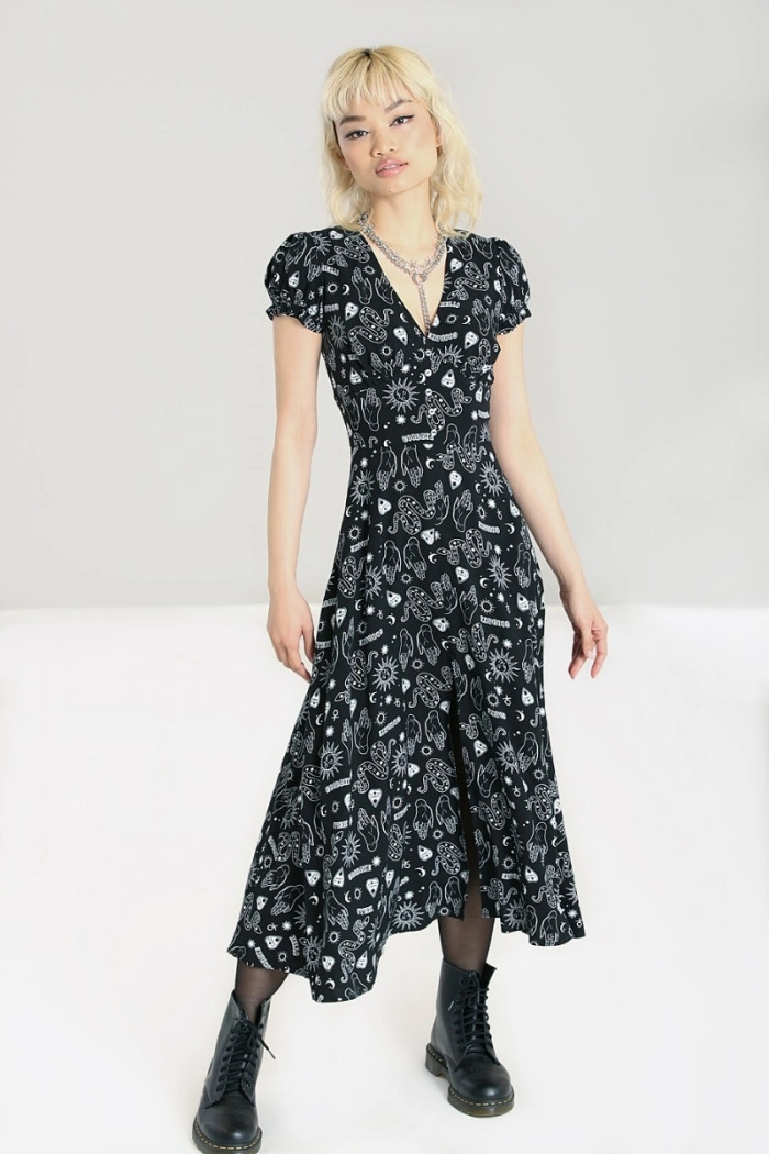 Robe Longue HELL BUNNY 'Hello Goodbye' 3 Robe Longue HELL BUNNY 'Hello Goodbye'