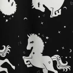 Longue Robe HELL BUNNY 'Sullivan' -Vêtements Gothiques hlb40305z sullivan maxi dress blk wht 12 900