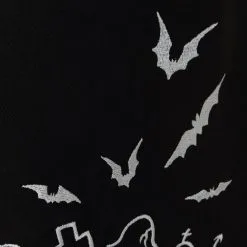 Jupe Courte HELL BUNNY 'cullen' -Vêtements Gothiques hlb50065 cullen mini skirt blk 12 900