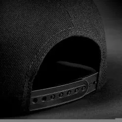 Casquette Trucker HYRAW 'red Death' -Vêtements Gothiques hyraw casquette noire snapback ajustable11 900