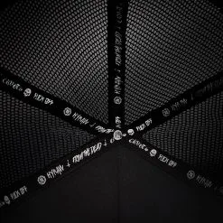 Casquette Trucker HYRAW 'origin' -Vêtements Gothiques hyraw casquette noire snapback trucker mesh bandes proprete 900