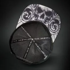 Casquette Snapback HYRAW 'white Walkers' -Vêtements Gothiques hyraw casquette snapback white walkers 2 900