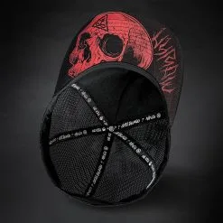 Casquette Trucker HYRAW 'origin' -Vêtements Gothiques hyraw casquette trucker origin red 2 900