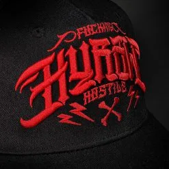 Casquette Trucker HYRAW 'origin' -Vêtements Gothiques hyraw casquette trucker origin red 3 900