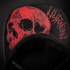Casquette Trucker HYRAW 'origin' -Vêtements Gothiques hyraw casquette trucker origin red 4 900