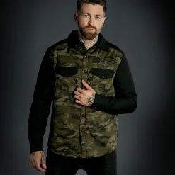 Surchemise Homme HYRAW 'Camo Flag'