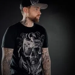 T-shirt Dark Wear HYRAW 'Old Man' 8 T-shirt Dark Wear HYRAW 'Old Man' -Vêtements Gothiques hyraw t shirt homme old man 1 900