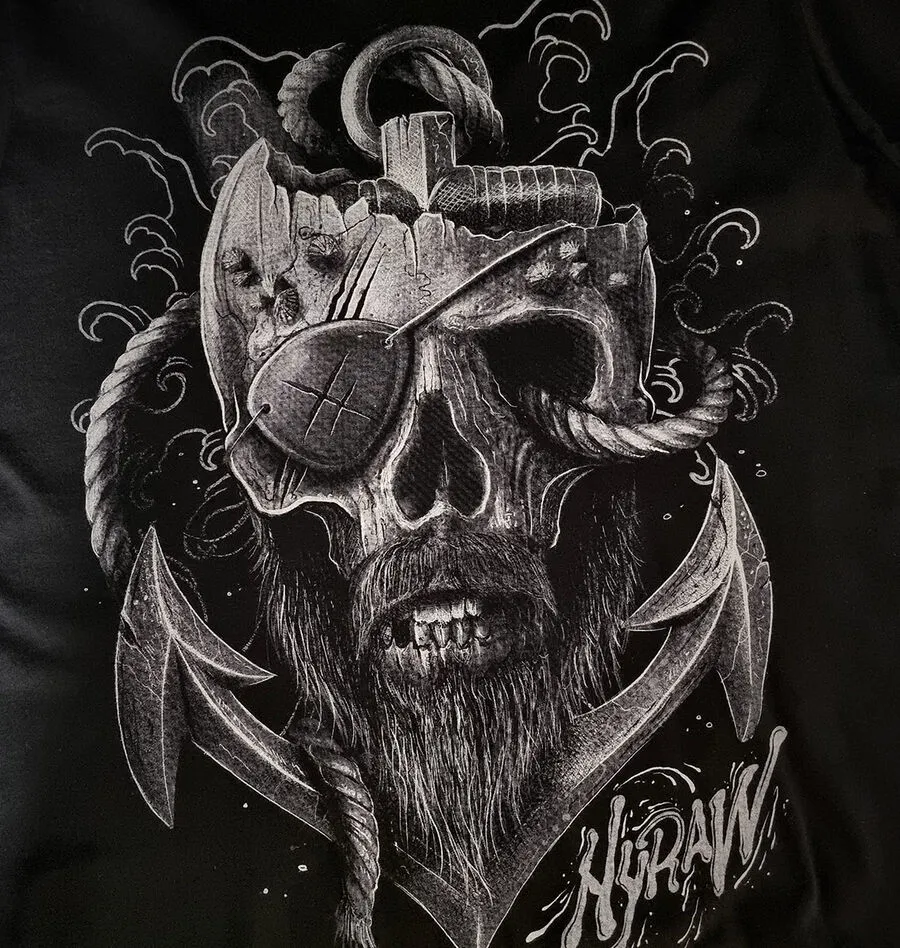 T-shirt Dark Wear HYRAW 'Old Man' 6 T-shirt Dark Wear HYRAW 'Old Man' – Image 4