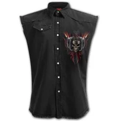 Chemise Dark Wear SPIRAL 'Ride Free' -Vêtements Gothiques image zoom1251 900