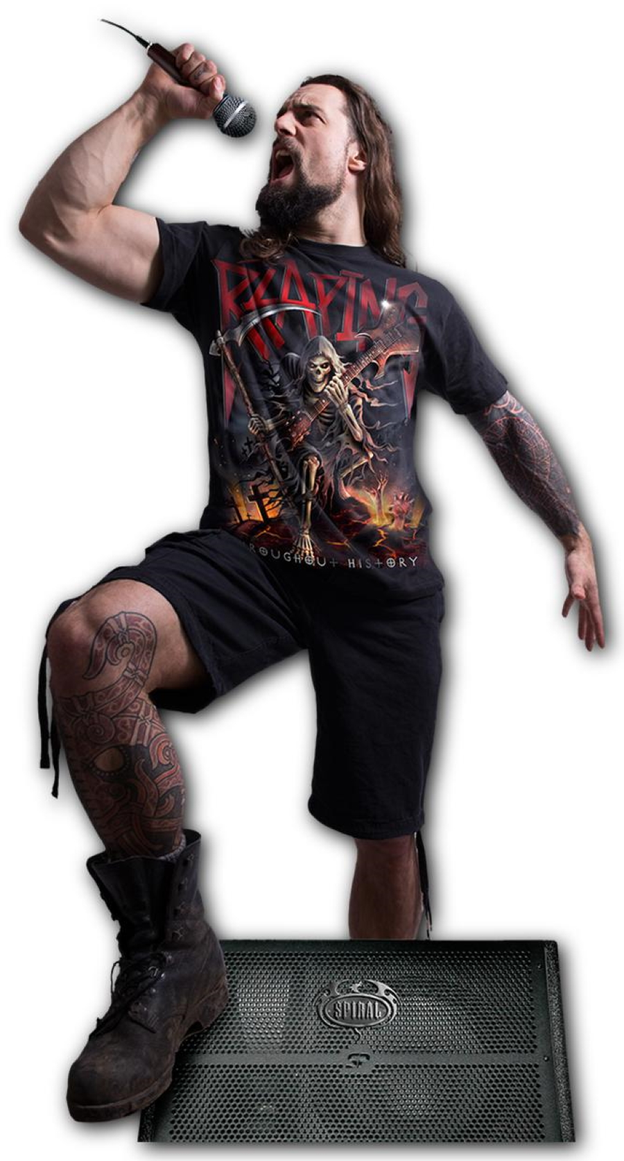 T-shirt Homme SPIRAL 'reaping Tour' 5 T-shirt Homme SPIRAL 'reaping Tour' – Image 3