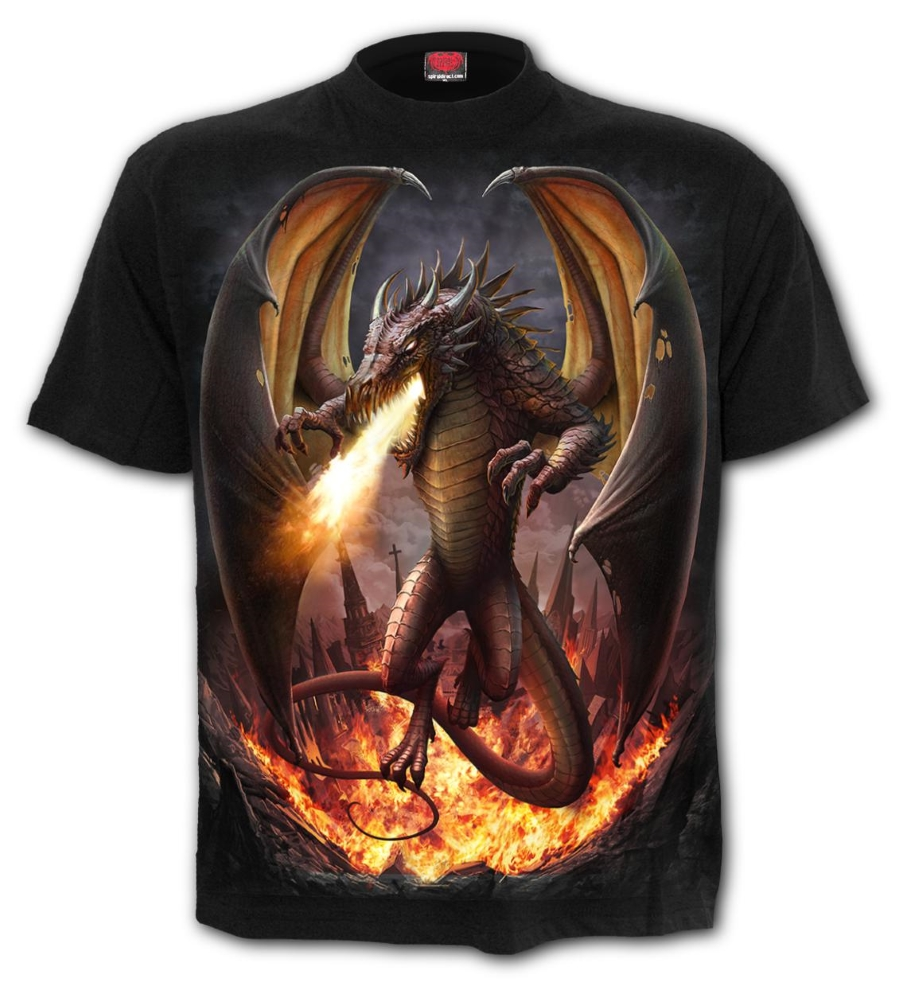 T-shirt Homme SPIRAL 'dragon Unleashed' 3 T-shirt Homme SPIRAL 'dragon Unleashed'