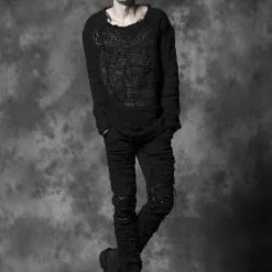 Pantalon Gothique Homme PUNK RAVE 10 Pantalon Gothique Homme PUNK RAVE -Vêtements Gothiques img 06959